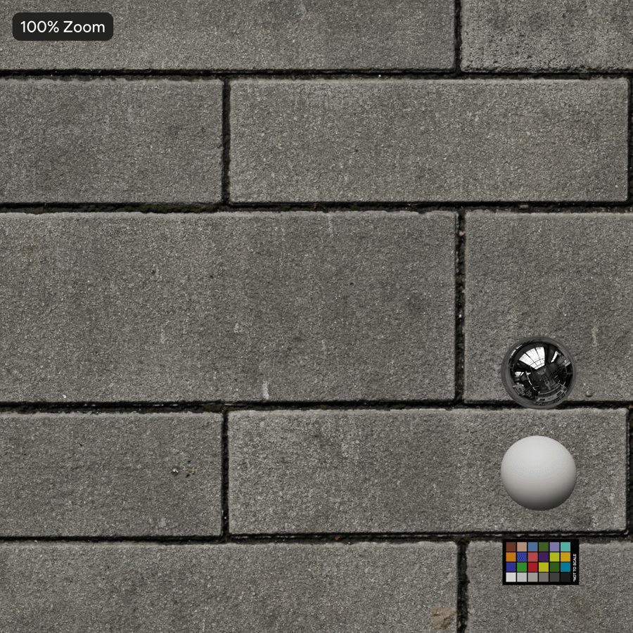 Rectangular Concrete Paver Texture