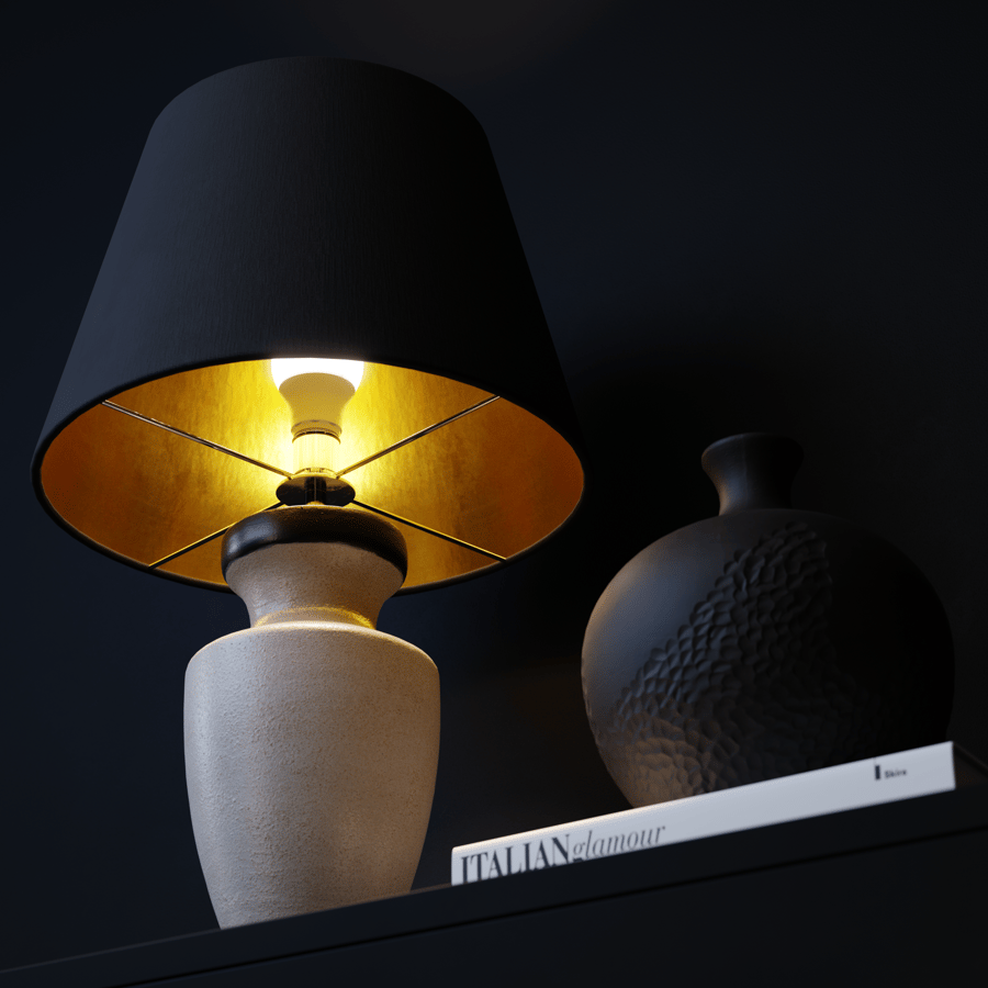 Lâmpada Eno Ceramic Arrius Calmness Shade, Branca