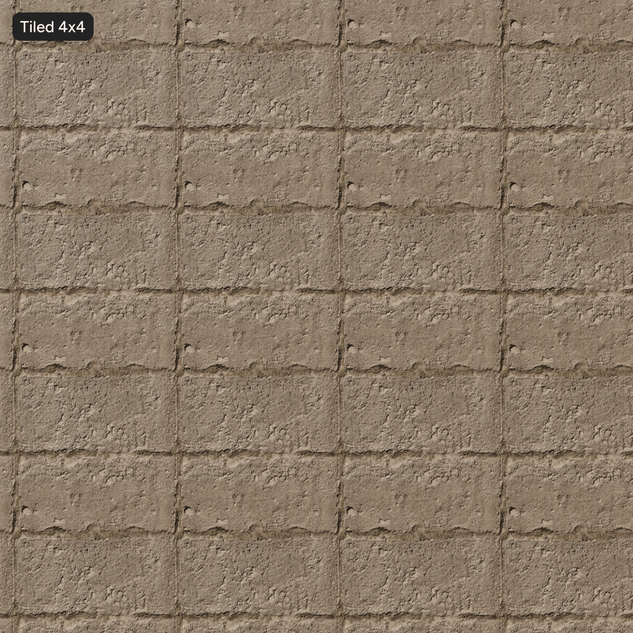 Worn Stone Sidewalk Texture