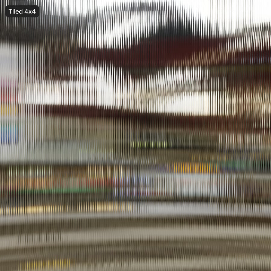 Reeded Glass Texture