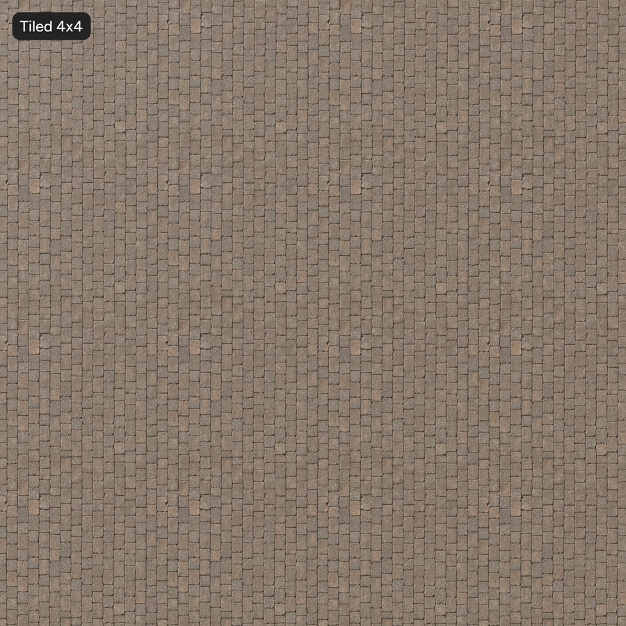 Texture de pavés alternés en pierre agrégée