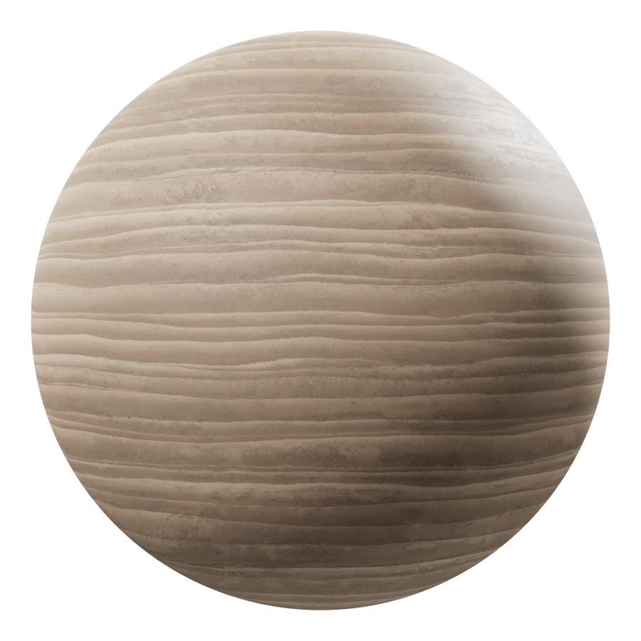 Thin Layered Sand Rammed Earth Texture, Beige