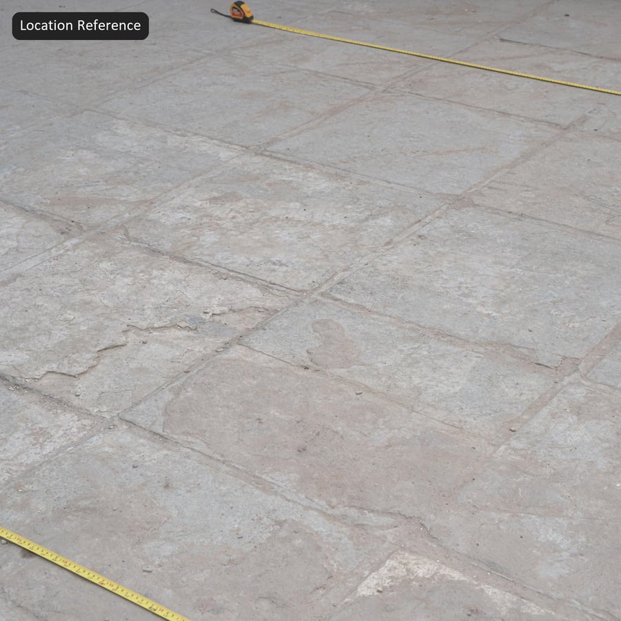 Weathered Large Format Stone Tile Texture, Light Grey