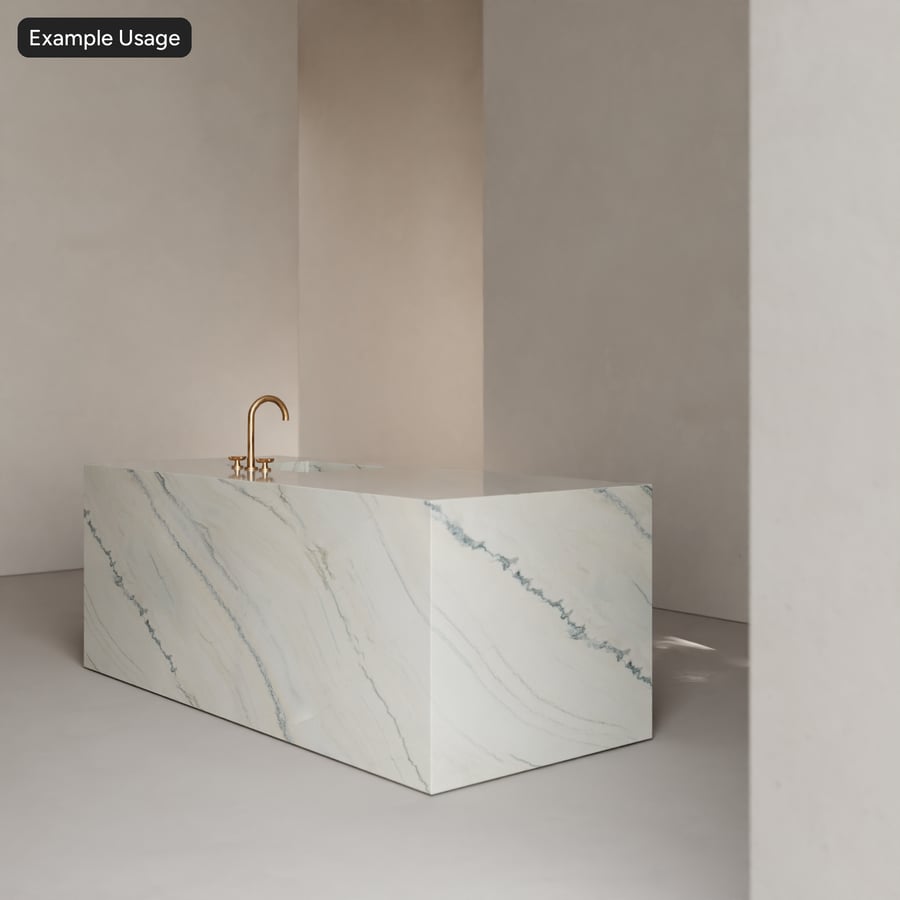 Aquarela Textura de pedra quartzito polida, Branco