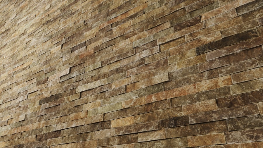 Dirty Ledger Stone Wall Texture, Brown