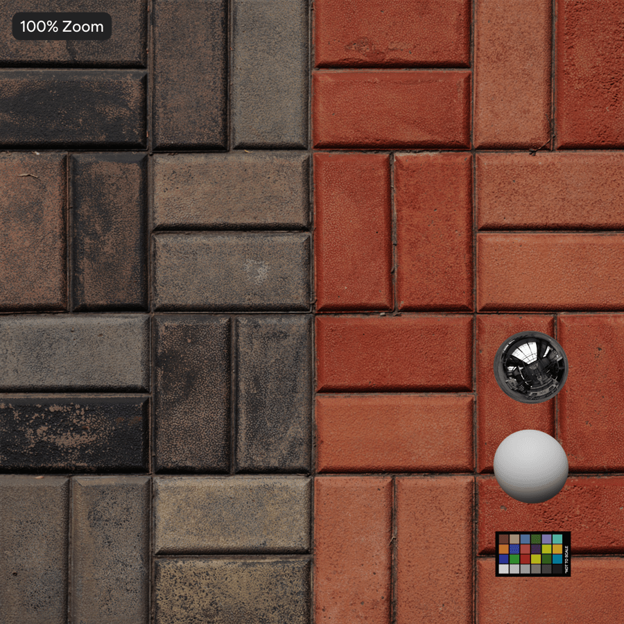 Textur av stenbeläggning, flerfärgad