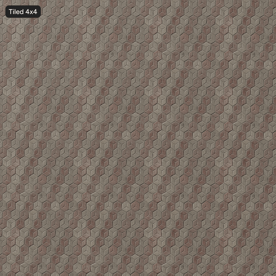 Texture de pavé diamantée, rayée