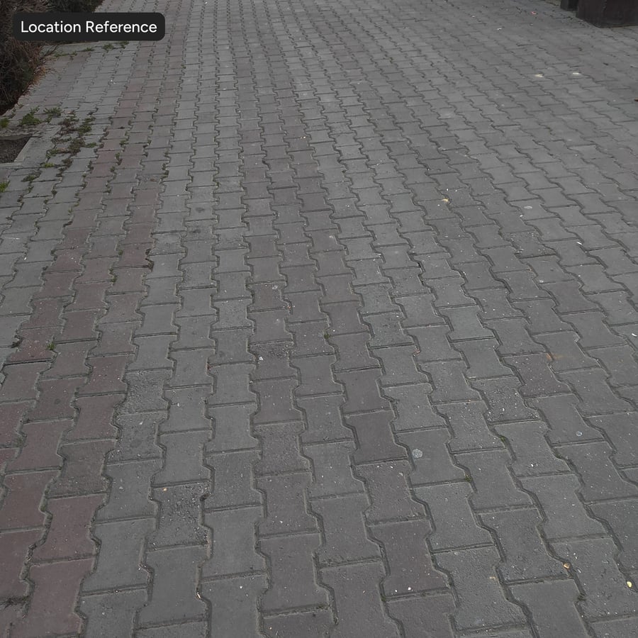 Dumbell Paver Texture, Brown