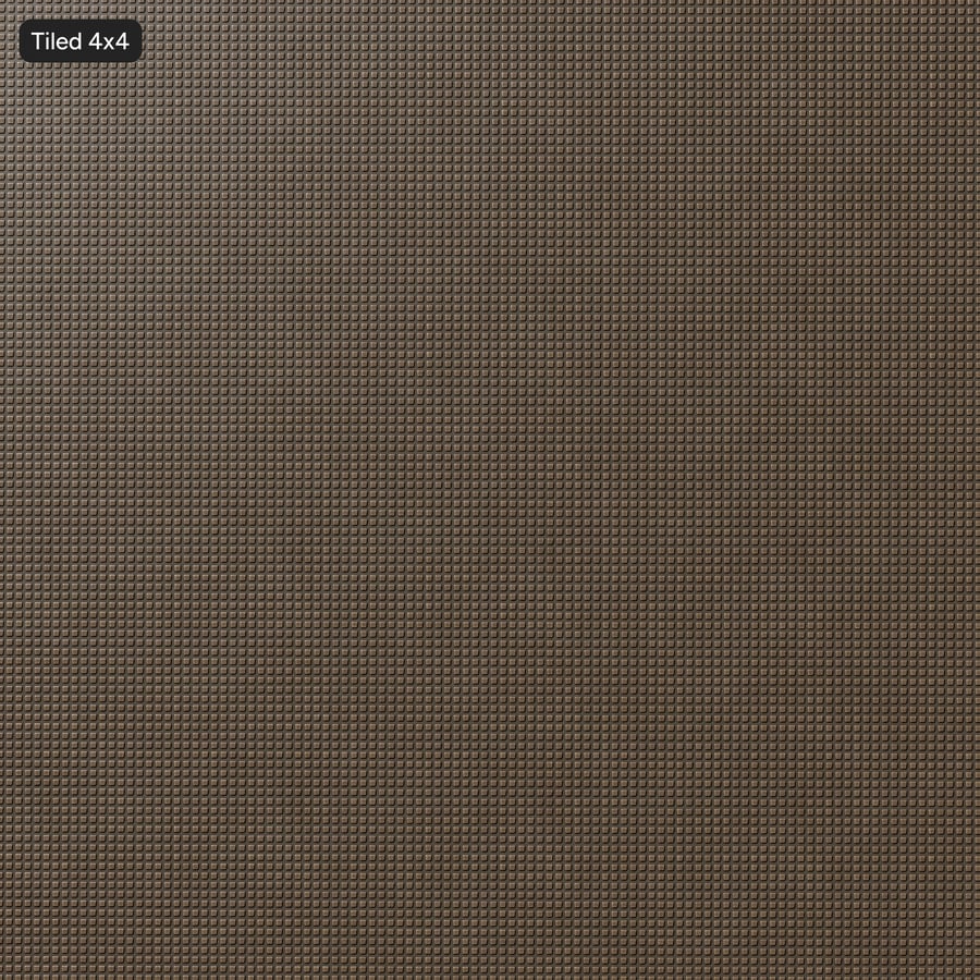 Square Studs Rubber Texture, Brown