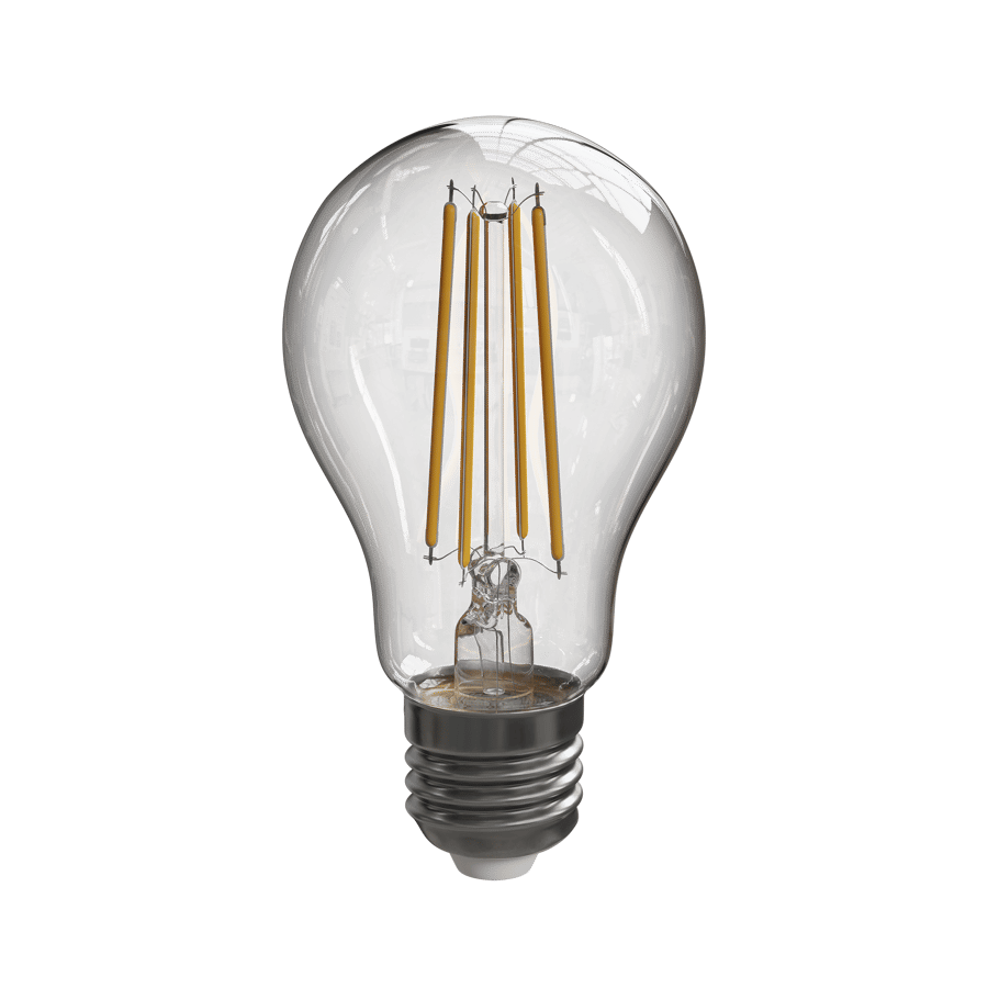 Clear Vintage Standard Light Bulb Model