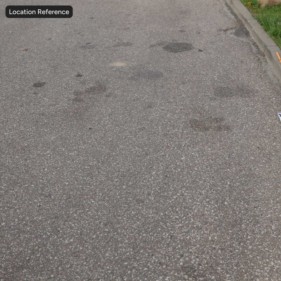 Matte Asphalt Road Texture, Grey