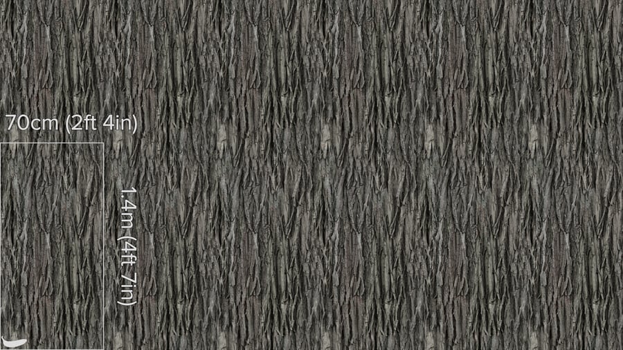 Hickory Bark Texture