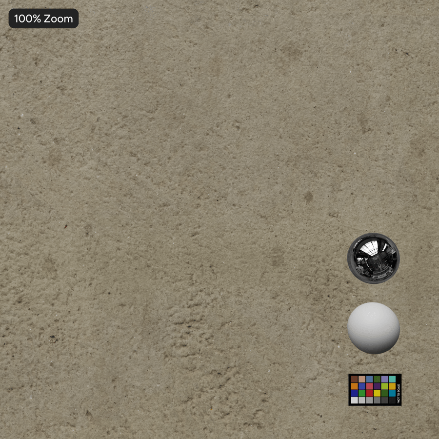 Cracked Concrete Floor Texture