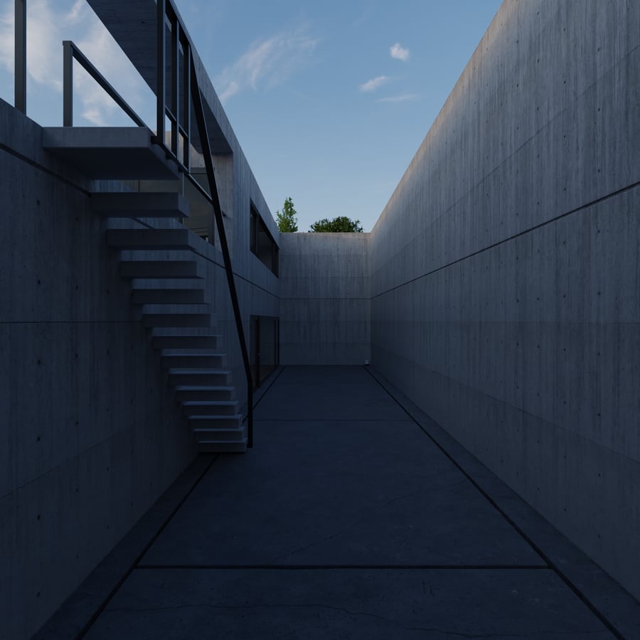 Cloudy Sunset Sky Outdoor HDRI