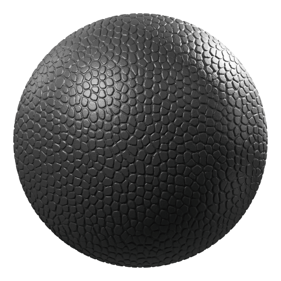 Dots Mold Plastic Texture, Black