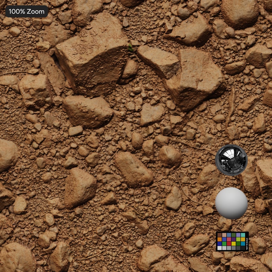 Chunky Mixed Rocks Texture