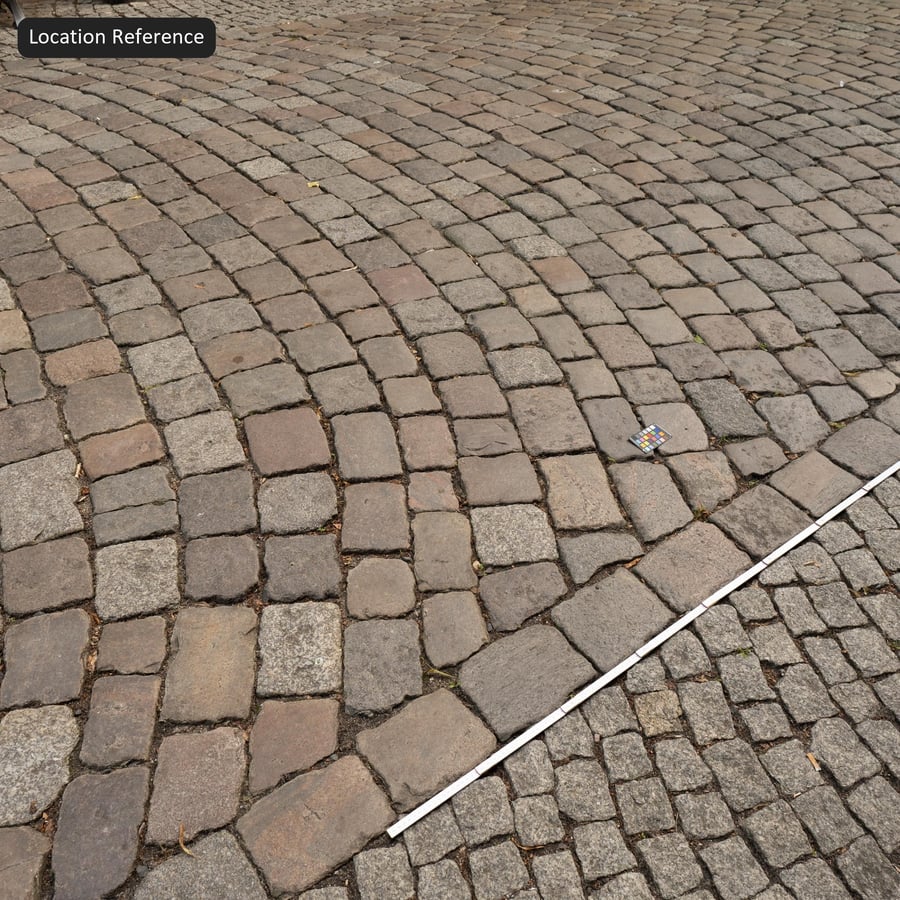 Fan Decorative Cobblestone Texture