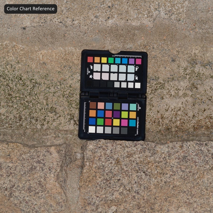 풍화된 콘크리트 블록 벽 텍스처