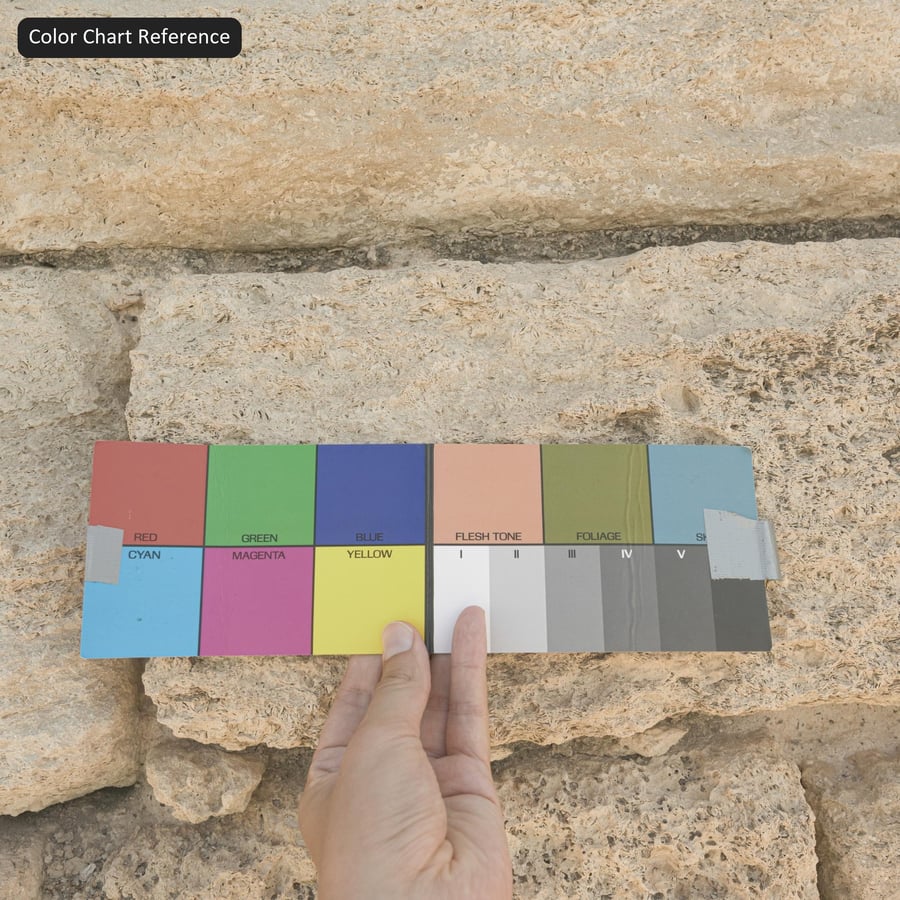 Textura de bloco de calcário talhado grosseiramente, creme
