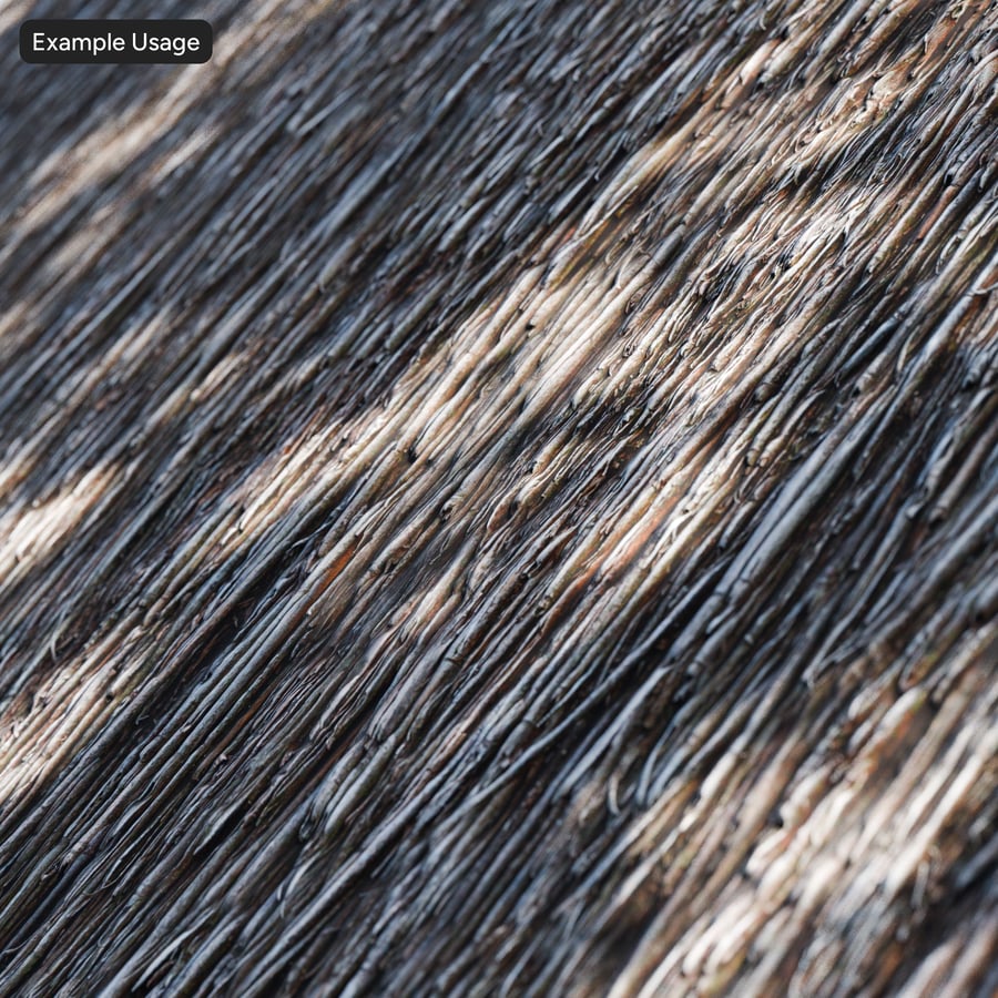 Textura de telhado de colmo