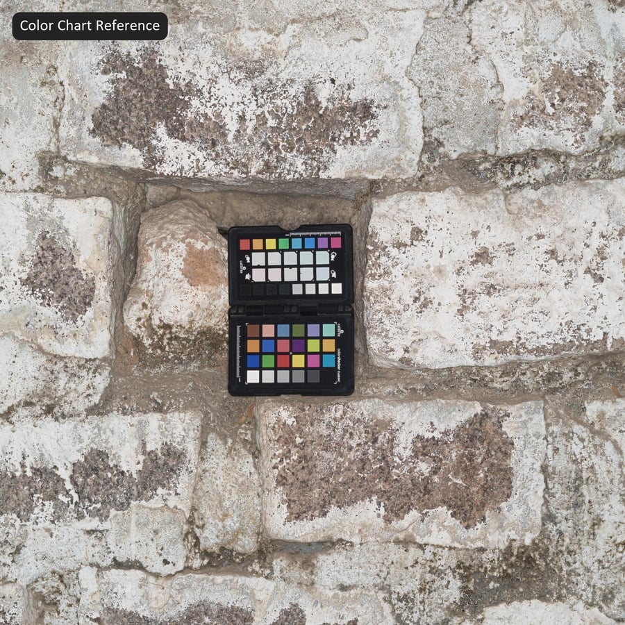 Whitewashed Stone Wall Texture
