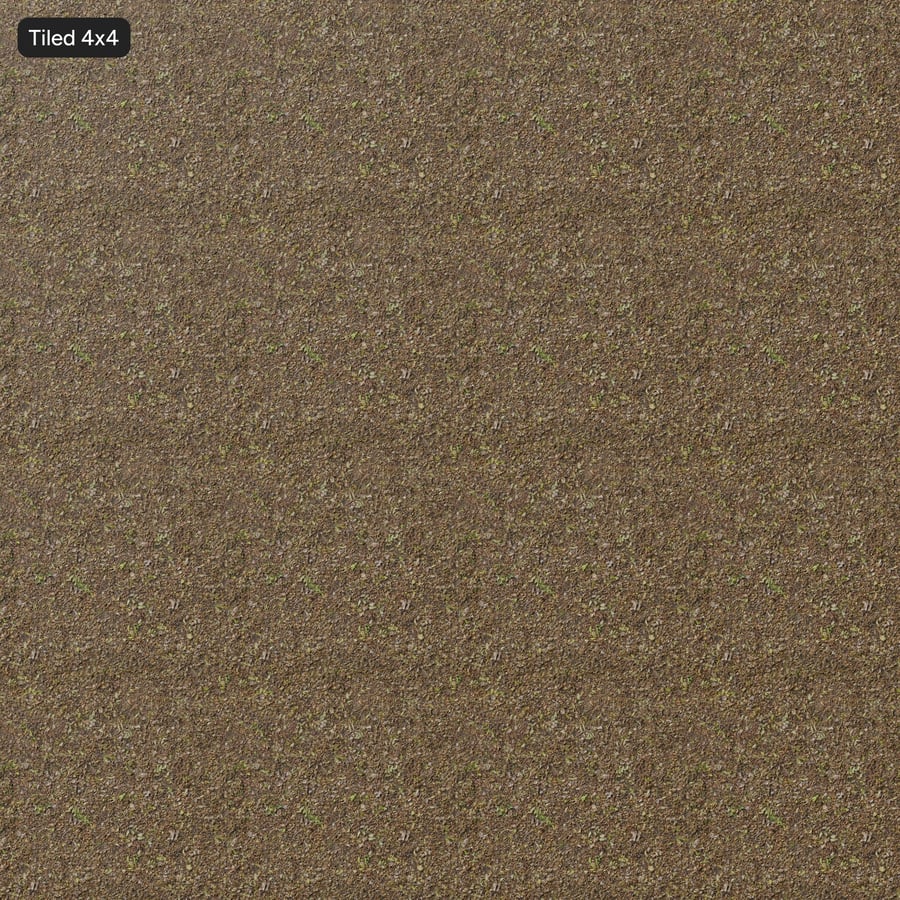 Feuilles entièrement recouvertes sur texture de sol asphalté