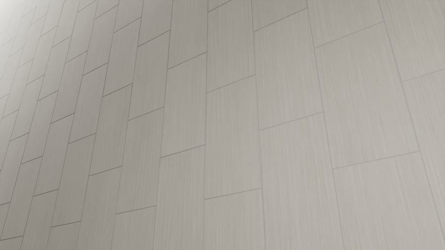 Azulejo cerâmico mate retangular com rebordo, bege