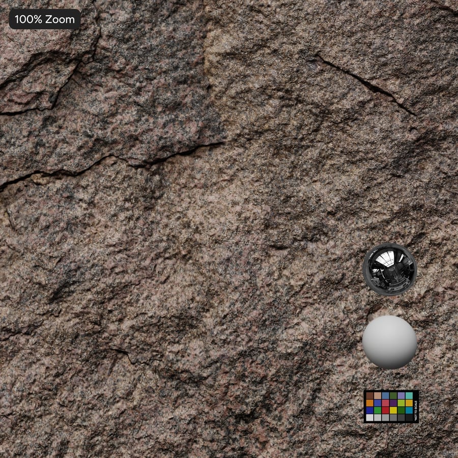Sandstone Bedrock Cliff Texture