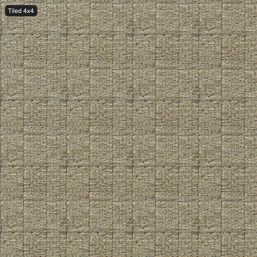 Stacked Sandstone Gabion Wall Texture
