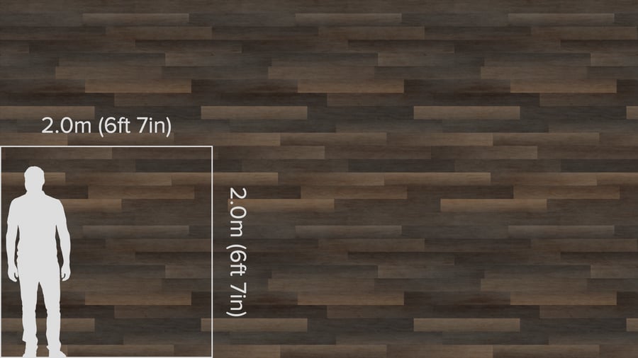 Strip Wood Flooring Texture, Cool Brown