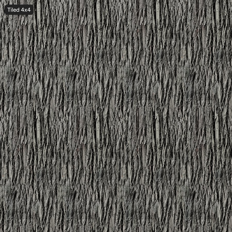 Hickory Bark Texture