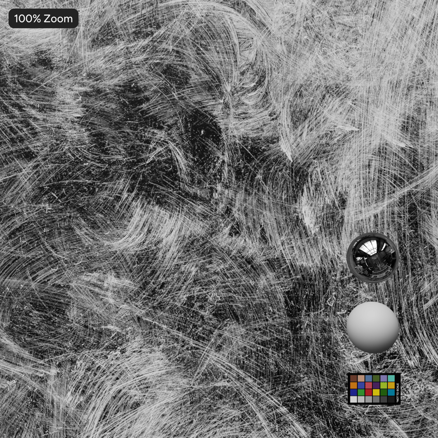 Heavy Wiping Residue Texture