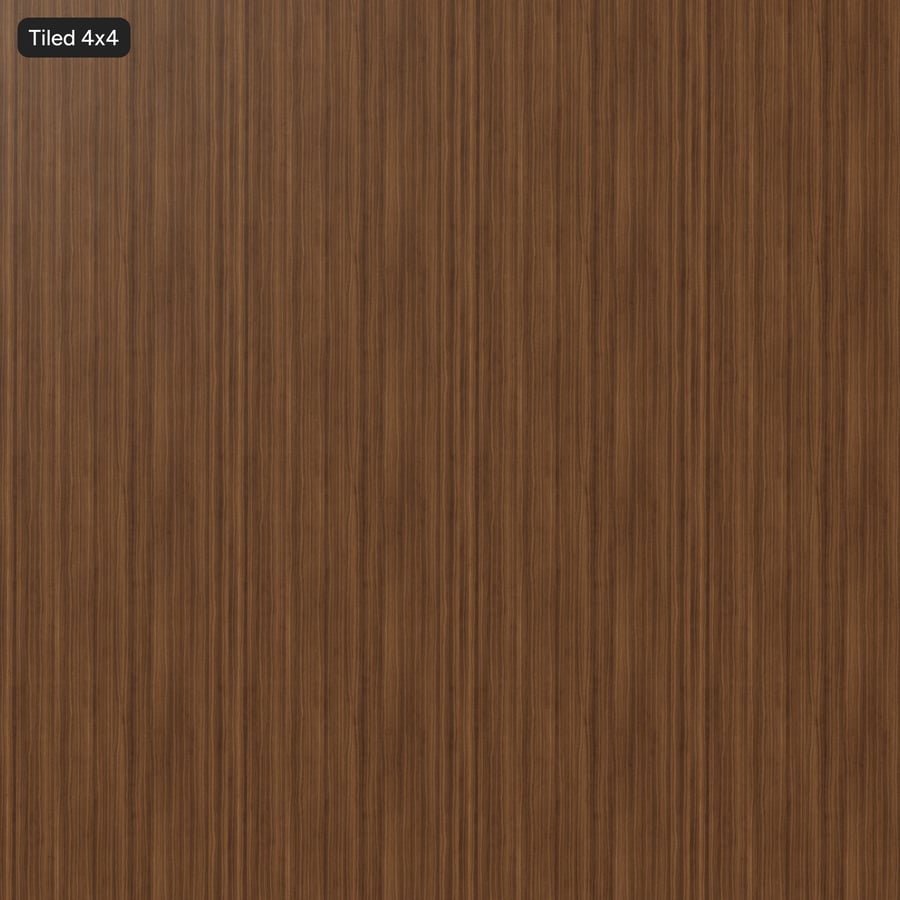 Slip Match Walnut Wood Veneer Texture, Light Chocolate