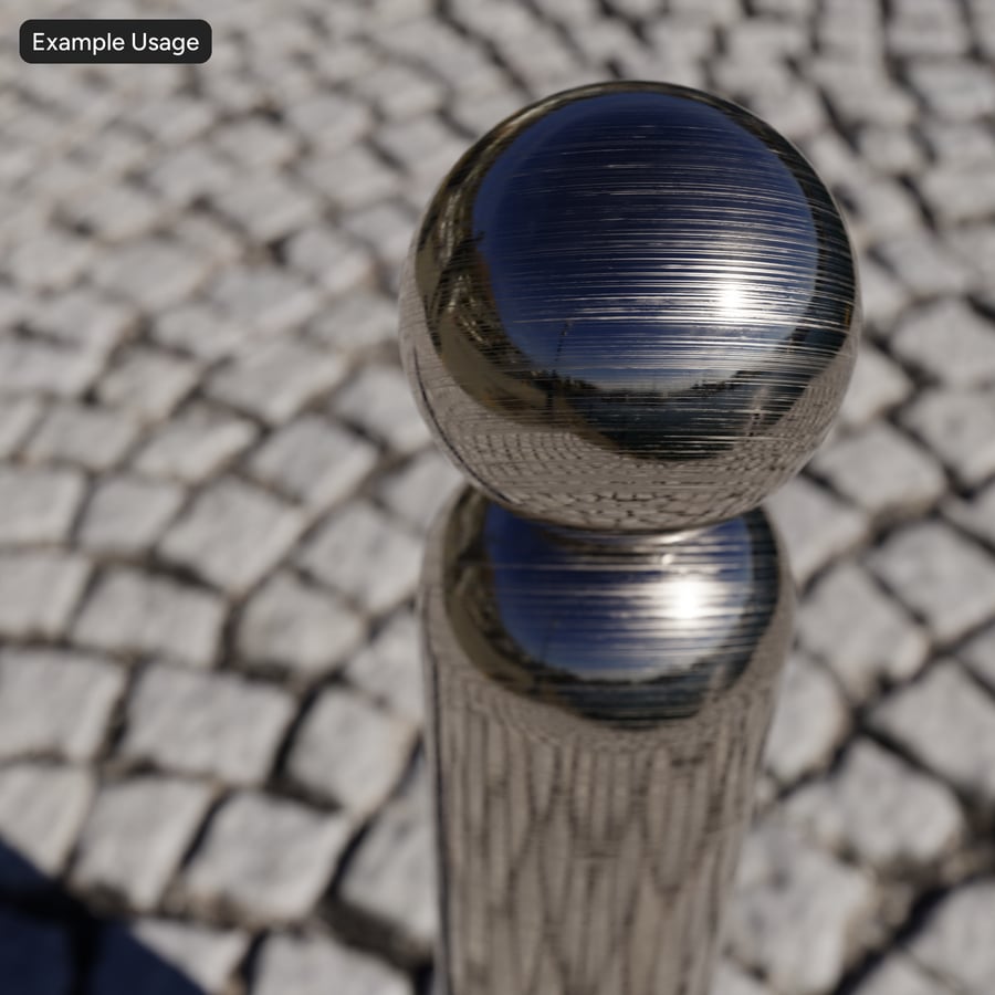 Textura de metal escovado brilhante
