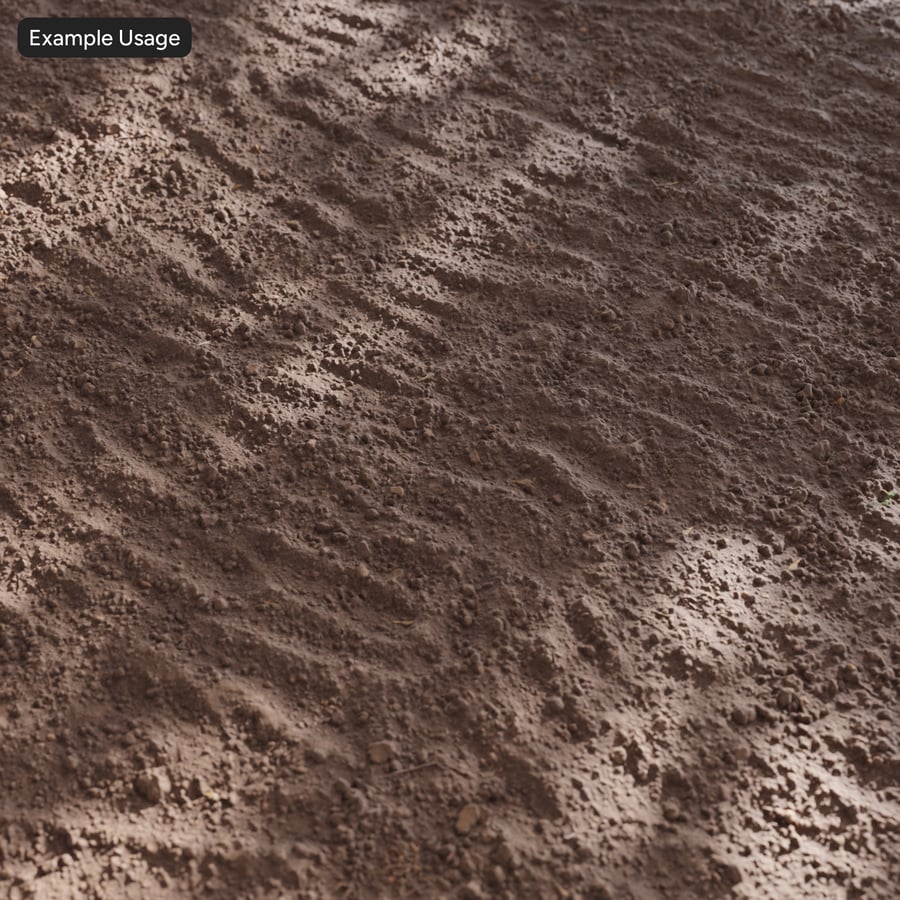 Textura de terra batida
