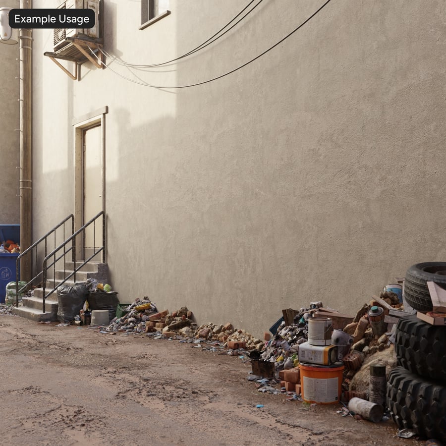 Wyblakła betonowa tekstura ściany