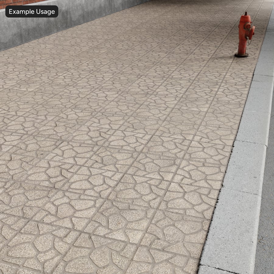 Összesített terrazzo kőburkolat textúra, bézs