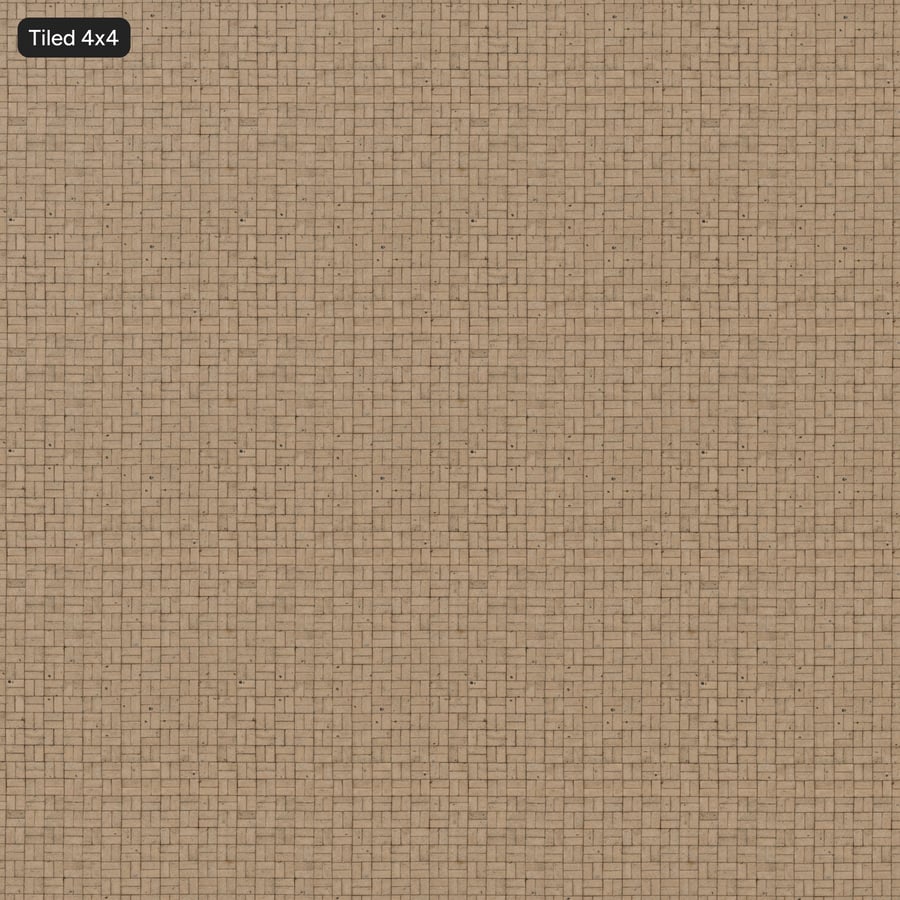 Textura de pavimento em cestaria, laranja