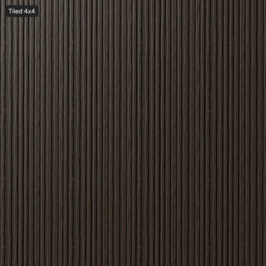 Weathered Vertical Board Fence Texture, Dark Brown