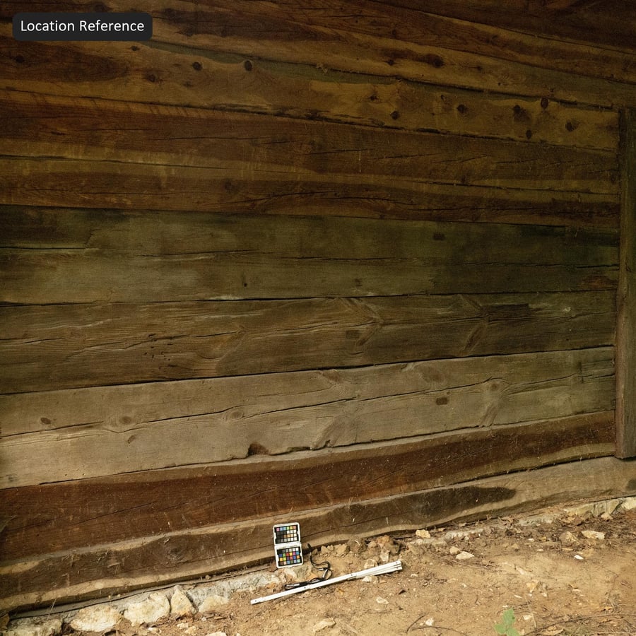 Versleten houten wandstructuur