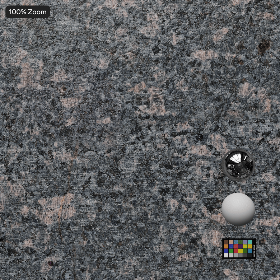 Polierte Granitsteinplatte Textur, Grau