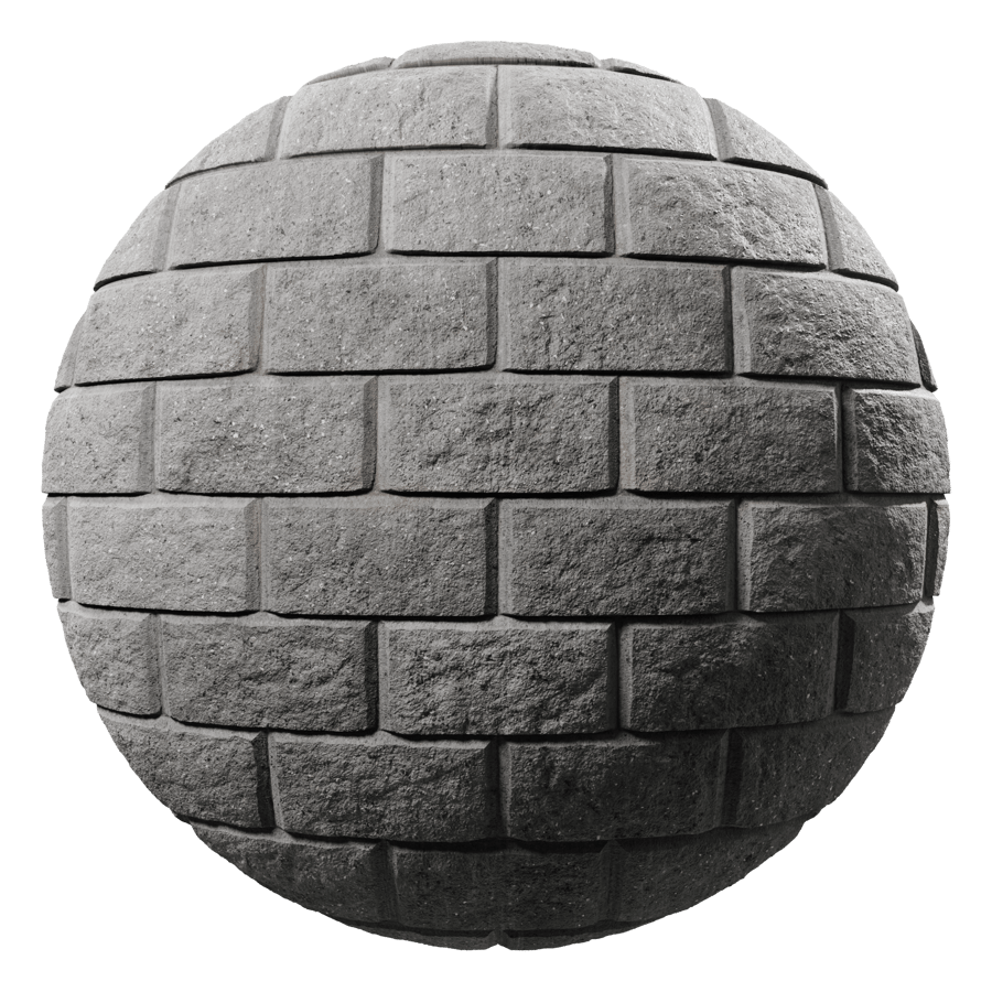 Chamfer Mortarless Concrete Block Texture