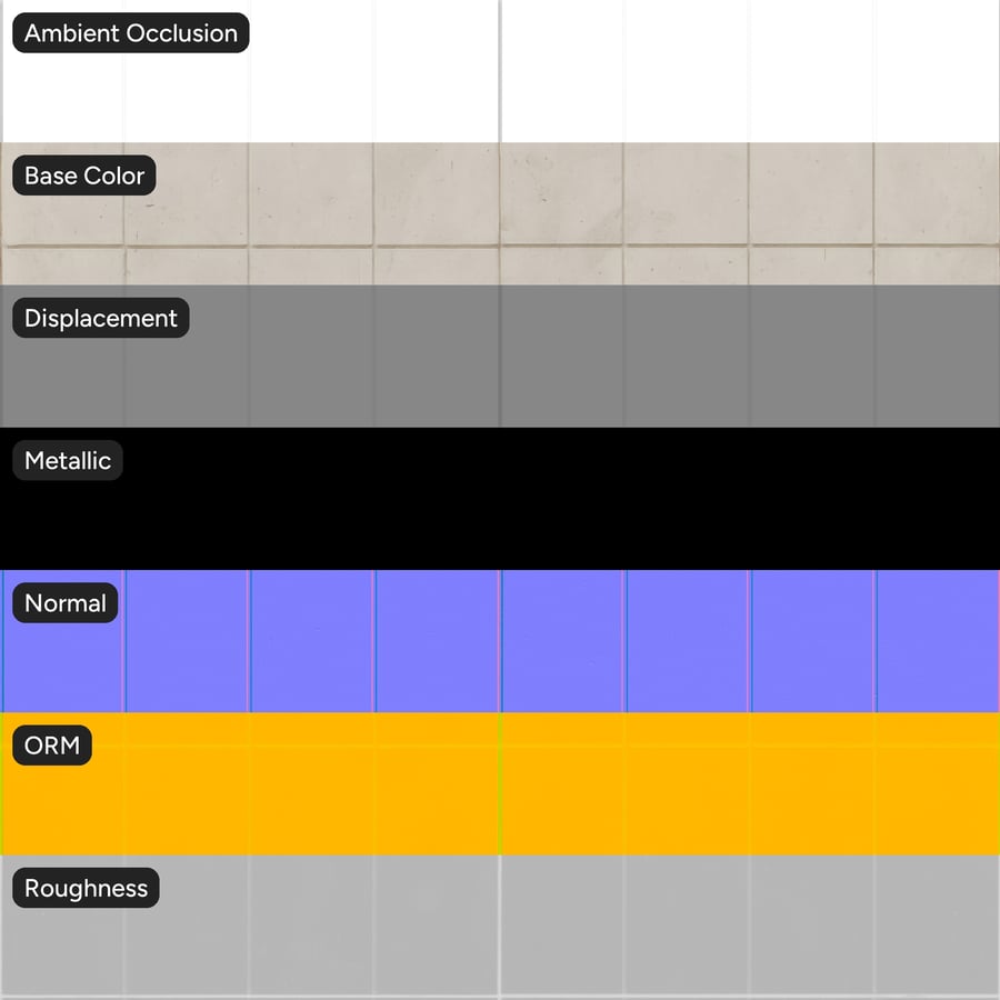 Limestone Tile Wall Cladding Texture