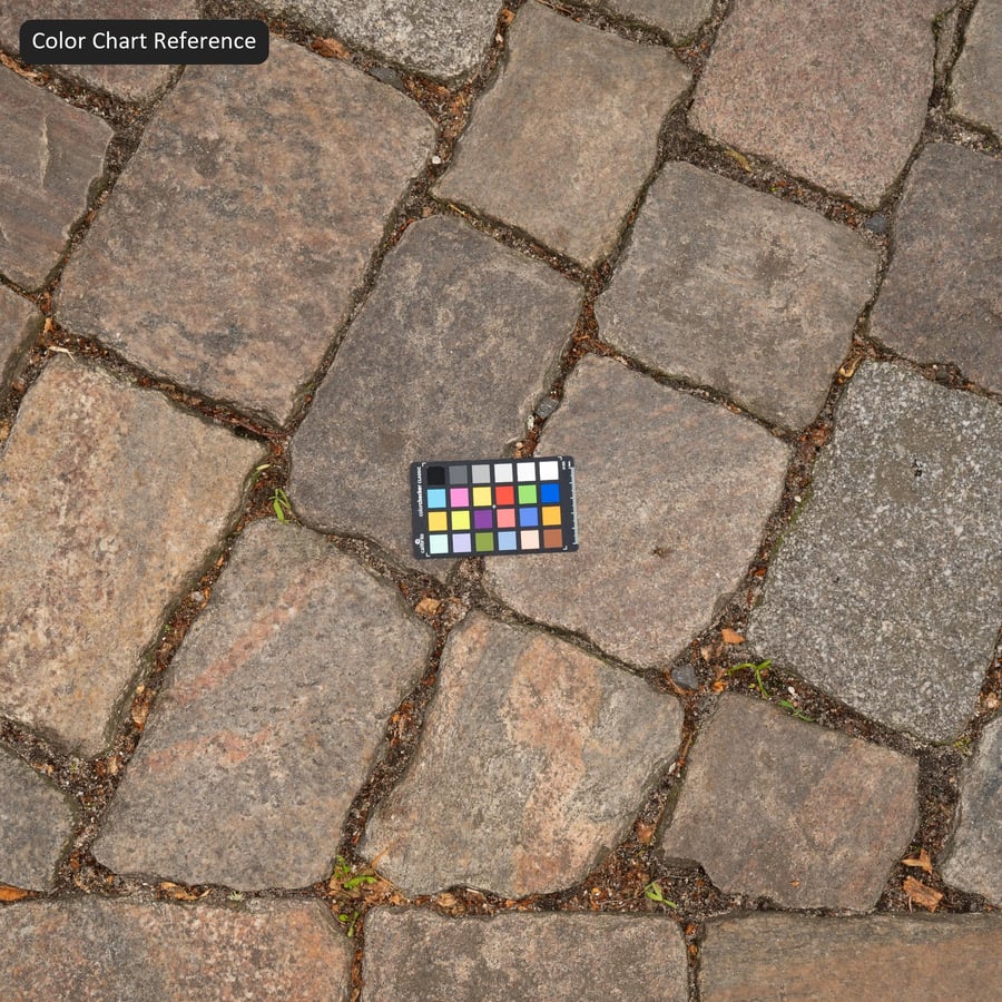 Fan Decorative Cobblestone Texture