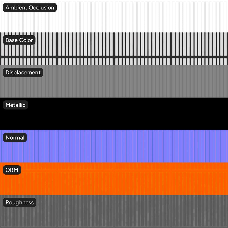 Panneau de placage à lamelles texture carreaux, blanc