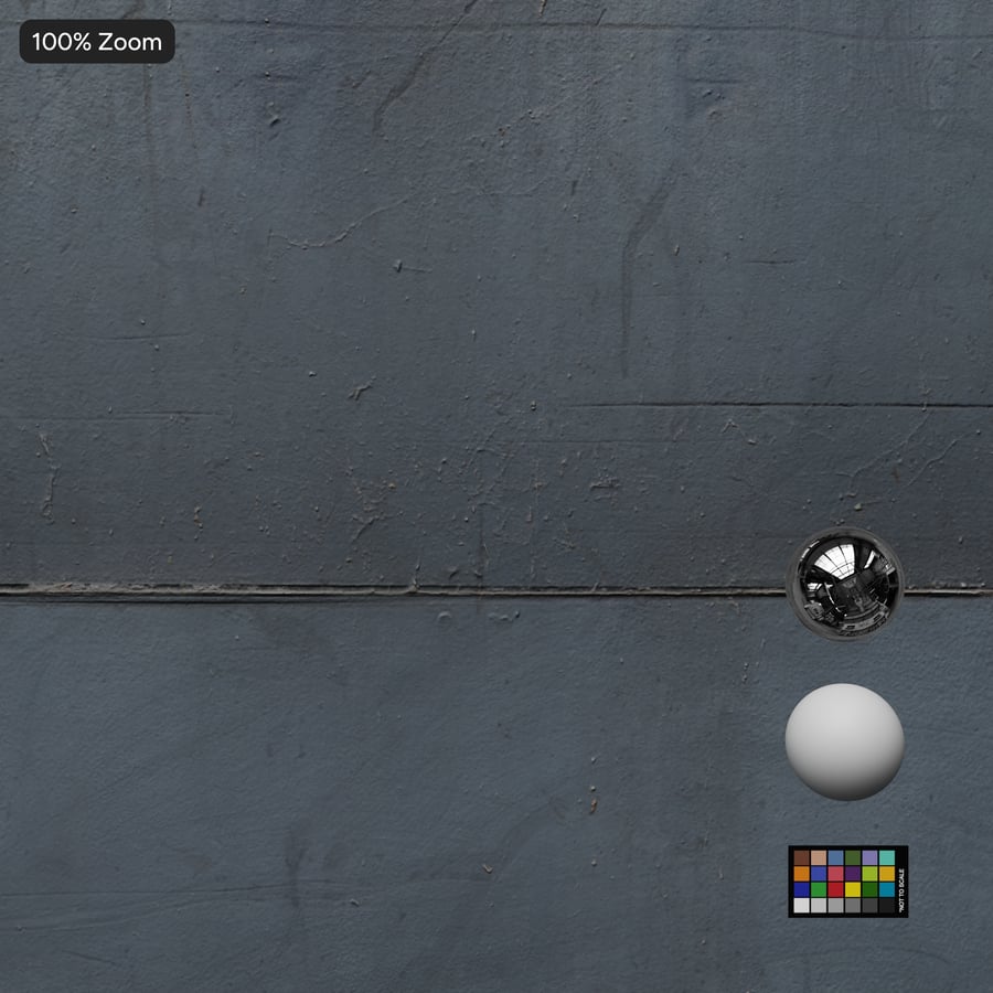 Tekstur Dinding Logam Cat Matte Bergaris Usang