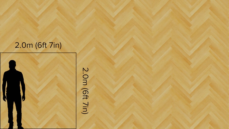 Herringbone Wood Flooring Texture, Blonde