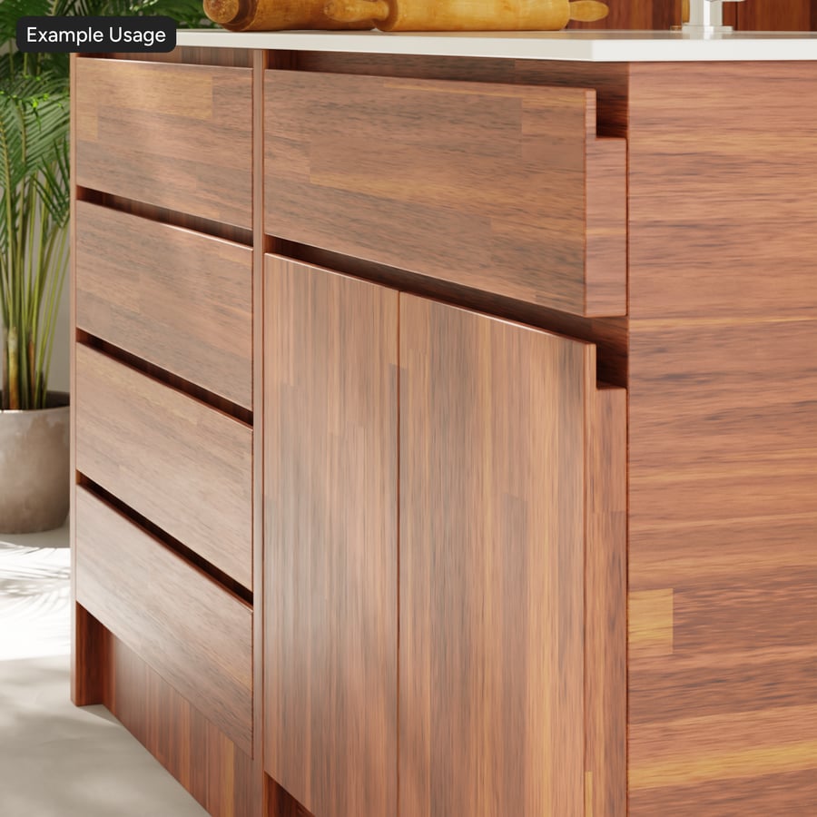 Sapele Wood Board Texture, Red