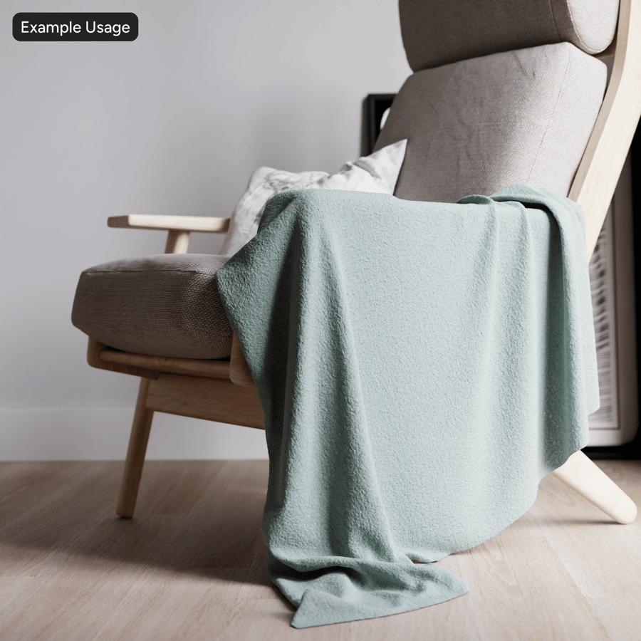 Текстура ткани шенилл, синий