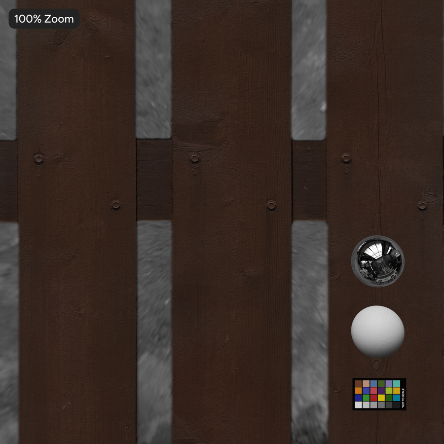 Wood Board Fence Texture